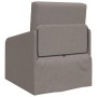 Sofá cama 2 en 1 Taupe 65x80x83 cm Tela | Foro24.es | Tu tienda online para hogar, jardín y más Foro24.es