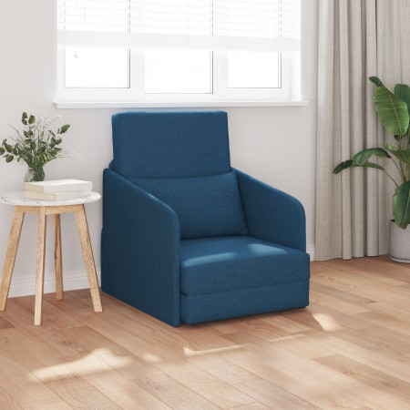 Sofá Cama de Suelo 2 en 1 Azul 65x80x83 cm Tela | Foro24.es | Tu tienda online para hogar, jardín y más Foro24.es