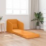 Sofá cama de suelo 2 en 1 Amarillo Oscuro 65x80x83 cm Tela | Foro24.es | Tu tienda online para hogar, jardín y más Foro24.es