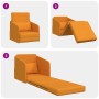 Sofá cama de suelo 2 en 1 Amarillo Oscuro 65x80x83 cm Tela | Foro24.es | Tu tienda online para hogar, jardín y más Foro24.es