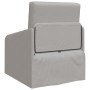 Sofá Cama de Piso 2 en 1 Gris Claro 65x80x83 cm Tela | Foro24.es | Tu tienda online para hogar, jardín y más Foro24.es
