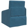 Sofá Cama de Piso 2-en-1 Azul 65x80x83 cm Terciopelo | Foro24.es | Tu tienda online para hogar, jardín y más Foro24.es