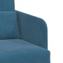 Sofá Cama de Piso 2-en-1 Azul 65x80x83 cm Terciopelo | Foro24.es | Tu tienda online para hogar, jardín y más Foro24.es