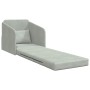 Sofá Cama de Piso 2 en 1 Gris Claro 65x80x83 cm Terciopelo | Foro24.es | Tu tienda online para hogar, jardín y más Foro24.es