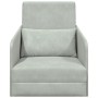 Sofá Cama de Piso 2 en 1 Gris Claro 65x80x83 cm Terciopelo | Foro24.es | Tu tienda online para hogar, jardín y más Foro24.es