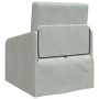 Sofá Cama de Piso 2 en 1 Gris Claro 65x80x83 cm Terciopelo | Foro24.es | Tu tienda online para hogar, jardín y más Foro24.es