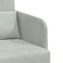 Sofá Cama de Piso 2 en 1 Gris Claro 65x80x83 cm Terciopelo | Foro24.es | Tu tienda online para hogar, jardín y más Foro24.es