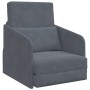 Sofá Cama 2-en-1 Gris Oscuro 65x80x83 cm Terciopelo | Foro24.es | Tu tienda online para hogar, jardín y más Foro24.es