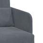 Sofá Cama 2-en-1 Gris Oscuro 65x80x83 cm Terciopelo | Foro24.es | Tu tienda online para hogar, jardín y más Foro24.es