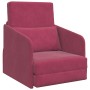 Sofá Cama de Piso 2-en-1 Burdeos 65x80x83 cm de Terciopelo | Foro24.es | Tu tienda online para hogar, jardín y más Foro24.es
