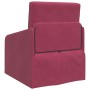 Sofá Cama de Piso 2-en-1 Burdeos 65x80x83 cm de Terciopelo | Foro24.es | Tu tienda online para hogar, jardín y más Foro24.es