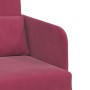 Sofá Cama de Piso 2-en-1 Burdeos 65x80x83 cm de Terciopelo | Foro24.es | Tu tienda online para hogar, jardín y más Foro24.es
