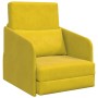 Sofá Cama 2-en-1 Amarillo 65x80x83 cm de Terciopelo von , Sofas - Ref: Foro24-4106653, Preis: 129,57 €, Rabatt: %
