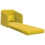 Sofá Cama 2-en-1 Amarillo 65x80x83 cm de Terciopelo von , Sofas - Ref: Foro24-4106653, Preis: 129,57 €, Rabatt: %