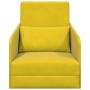 Sofá Cama 2-en-1 Amarillo 65x80x83 cm de Terciopelo von , Sofas - Ref: Foro24-4106653, Preis: 129,57 €, Rabatt: %