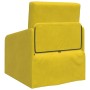 Sofá Cama 2-en-1 Amarillo 65x80x83 cm de Terciopelo von , Sofas - Ref: Foro24-4106653, Preis: 129,57 €, Rabatt: %