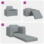 Sofá-Cama 2-en-1 Gris Claro 98x71x83 cm Tela | Foro24.es | Tu tienda online para hogar, jardín y más Foro24.es