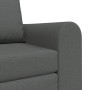 Sofá Cama de Piso 2 en 1 Gris Oscuro 98x71x83 cm Tela