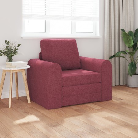 Sofá Cama 2 en 1 Borgoña 98x71x83 cm Tela de , Sofás - Ref: Foro24-4106658, Precio: 164,64 €, Descuento: %