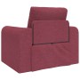 Sofá Cama 2 en 1 Borgoña 98x71x83 cm Tela de , Sofás - Ref: Foro24-4106658, Precio: 164,64 €, Descuento: %