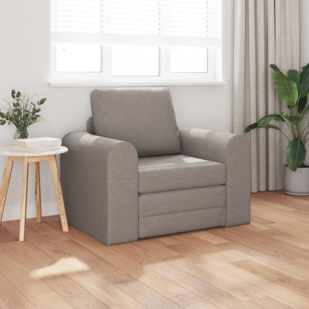 Sofá Cama 2 en 1 Taupe 98x71x83 cm Tela | Foro24.es | Tu tienda online para hogar, jardín y más Foro24.es