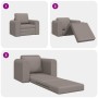 Sofá Cama 2 en 1 Taupe 98x71x83 cm Tela | Foro24.es | Tu tienda online para hogar, jardín y más Foro24.es