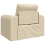 Sofá Cama de Suelo 2 en 1 Crema 98x71x83 cm Tela | Foro24.es | Tu tienda online para hogar, jardín y más Foro24.es