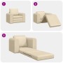 Sofá Cama de Suelo 2 en 1 Crema 98x71x83 cm Tela | Foro24.es | Tu tienda online para hogar, jardín y más Foro24.es