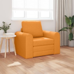 Sofá Cama de Piso 2-en-1 Amarillo Oscuro 98x71x83