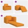 Sofá Cama de Piso 2-en-1 Amarillo Oscuro 98x71x83 cm Tela | Foro24.es | Tu tienda online para hogar, jardín y más Foro24.es