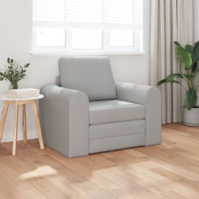 Sofá Cama 2 en 1 Gris Nube 98x71x83 cm Tela
