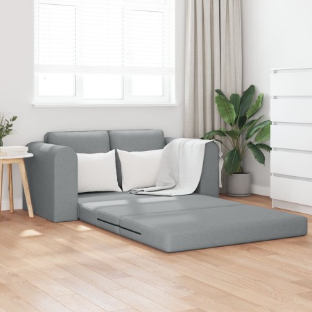 Sofá Cama de Piso 2 en 1 Gris Claro 148x71x83 cm Tela | Foro24.es | Tu tienda online para hogar, jardín y más Foro24.es