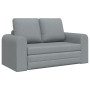 Sofá Cama de Piso 2 en 1 Gris Claro 148x71x83 cm Tela | Foro24.es | Tu tienda online para hogar, jardín y más Foro24.es