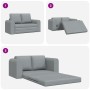 Sofá Cama de Piso 2 en 1 Gris Claro 148x71x83 cm Tela | Foro24.es | Tu tienda online para hogar, jardín y más Foro24.es
