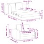 Sofá Cama de Piso 2 en 1 Gris Claro 148x71x83 cm Tela | Foro24.es | Tu tienda online para hogar, jardín y más Foro24.es