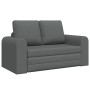 Sofá cama de suelo 2 en 1 Gris oscuro 148x71x83 cm Tela by , Sofas - Ref: Foro24-4106674, Price: 209,17 €, Discount: %