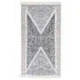 Alfombra de algodón negra y gris 120x180 cm de vidaXL, Alfombras - Ref: Foro24-340090, Precio: 36,64 €, Descuento: %