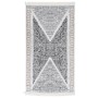 Alfombra de algodón negra y gris 120x180 cm de vidaXL, Alfombras - Ref: Foro24-340090, Precio: 37,20 €, Descuento: %
