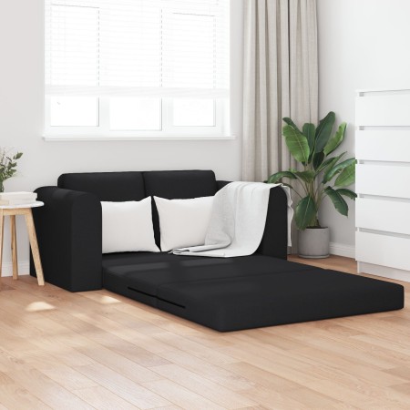 Sofá de Suelo Cama 2 en 1 Negro 148x71x83 cm Tejido | Foro24.es | Tu tienda online para hogar, jardín y más Foro24.es