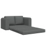 Sofá cama de suelo 2 en 1 Gris oscuro 148x71x83 cm Tela by , Sofas - Ref: Foro24-4106674, Price: 209,17 €, Discount: %