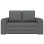 Sofá cama de suelo 2 en 1 Gris oscuro 148x71x83 cm Tela by , Sofas - Ref: Foro24-4106674, Price: 209,17 €, Discount: %