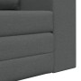 Sofá cama de suelo 2 en 1 Gris oscuro 148x71x83 cm Tela by , Sofas - Ref: Foro24-4106674, Price: 209,17 €, Discount: %