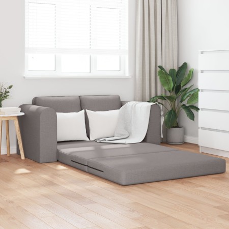 Sofá cama de suelo 2 en 1 Taupe 148x71x83 cm Tela by , Sofas - Ref: Foro24-4106678, Price: 209,17 €, Discount: %