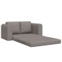 Sofá cama de suelo 2 en 1 Taupe 148x71x83 cm Tela by , Sofas - Ref: Foro24-4106678, Price: 209,17 €, Discount: %