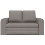 Sofá cama de suelo 2 en 1 Taupe 148x71x83 cm Tela by , Sofas - Ref: Foro24-4106678, Price: 209,17 €, Discount: %