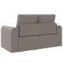 Sofá cama de suelo 2 en 1 Taupe 148x71x83 cm Tela by , Sofas - Ref: Foro24-4106678, Price: 209,17 €, Discount: %