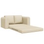 Sofá Cama de Suelo 2 en 1 Crema 148x71x83 cm Tela | Foro24.es | Tu tienda online para hogar, jardín y más Foro24.es