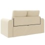 Sofá Cama de Suelo 2 en 1 Crema 148x71x83 cm Tela | Foro24.es | Tu tienda online para hogar, jardín y más Foro24.es