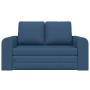 Sofá Cama 2 en 1 Azul 148x71x83 cm Tela de , Sofás - Ref: Foro24-4106680, Precio: 211,75 €, Descuento: %