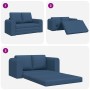 Sofá Cama 2 en 1 Azul 148x71x83 cm Tela de , Sofás - Ref: Foro24-4106680, Precio: 211,75 €, Descuento: %